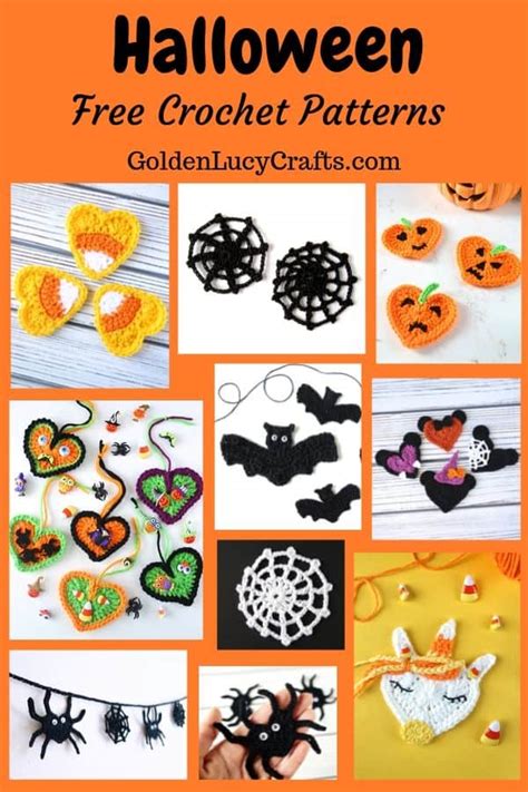 Free Halloween Crochet Patterns Goldenlucycrafts