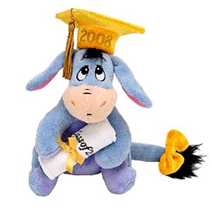 Eeyore Graduation Plush Plush Eeyore Pooh Bear Winnie The Pooh