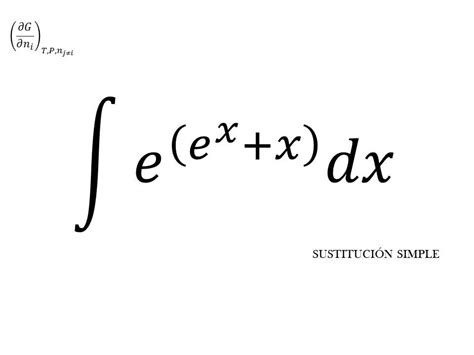 integración por el método de sustitución simple Integral de euler