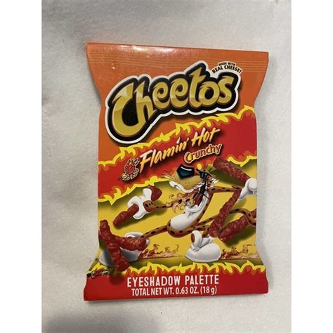 Centric Beauty Makeup Cheetos Flamin Hot Crunchy Eyeshadow Palette 223 Makeup New Poshmark