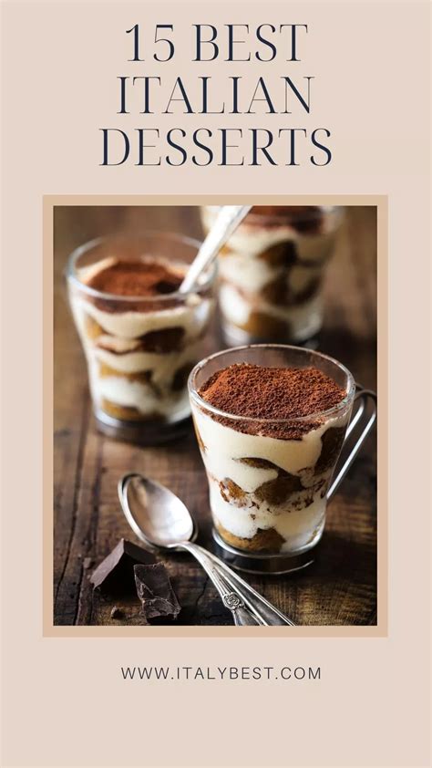 25 Best Italian Desserts Artofit