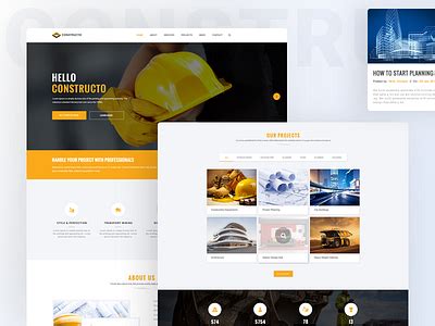 Construction Portfolio designs, themes, templates and downloadable ...