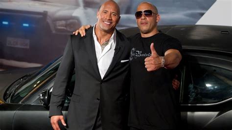 Dwayne Johnson Revisits Ongoing Feud With F8 Co Star Vin Diesel