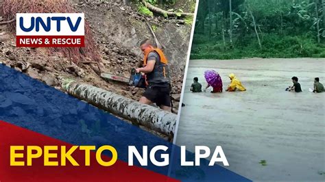 Landslide At Pagbaha Dulot Ng LPA Naranasan Sa Caraga YouTube