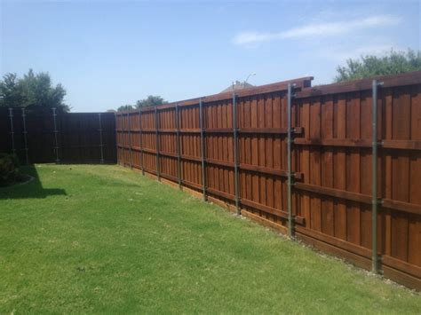 Post Side Of Fence Outdoor Cedar Fence Fence