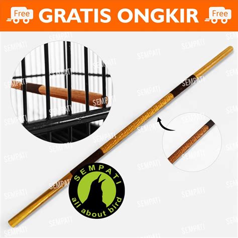 Jual Tangkringan Kenari Semi Amplas Bakar Sisik Ular Tangkringan