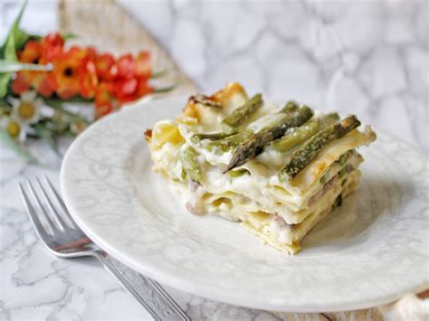 Lasagne Cremose Agli Asparagi Briciole Di Farina