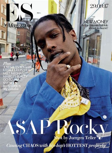 Asap Rocky Es Magazine Music Poster Design Music Poster Ideas