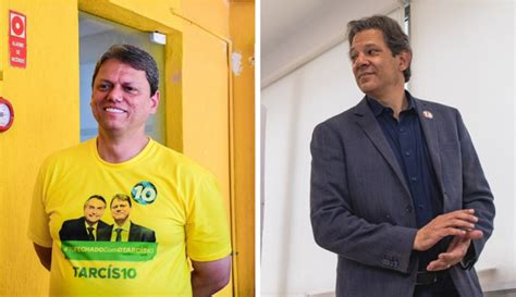 Tarcísio De Freitas Vai Disputar Segundo Turno Com Fernando Haddad Em