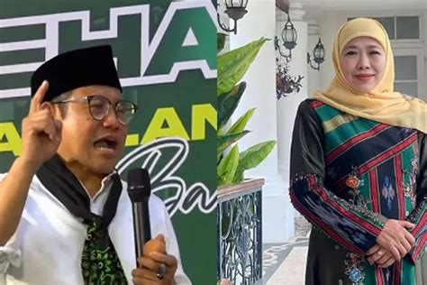 Khofifah Tanggapi Pernyataan Cak Imin Pertanyakan Status Di Nu Karena