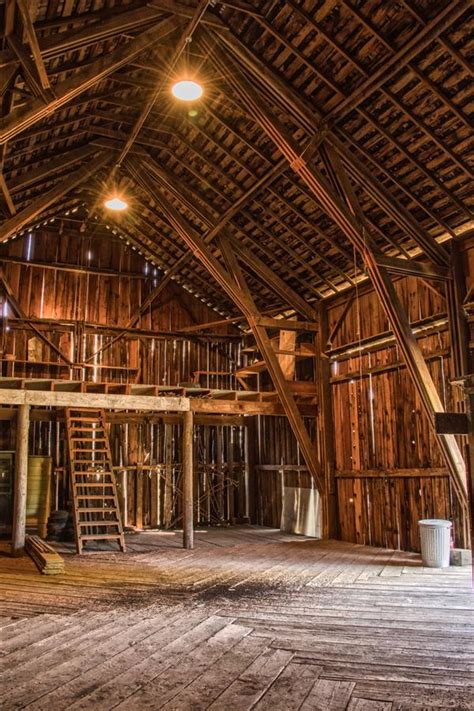 The Century Old Barn Beavercreek Demonstration Farm Old Barns Barn Interior Barn Renovation