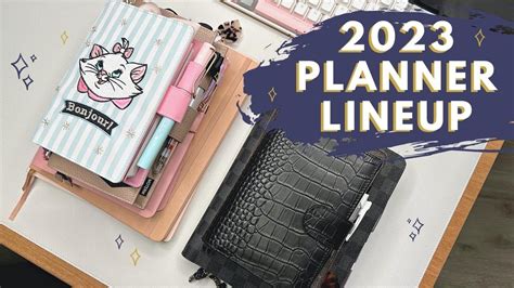 2023 Planner Lineup Hobonichi Erin Condren Bullet Journal YouTube