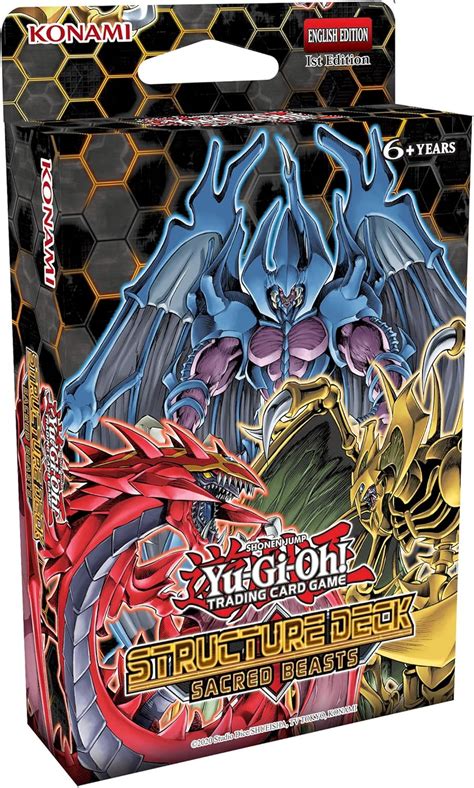 Yu Gi Oh SABE Sacred Beasts Structure Deck TopToy