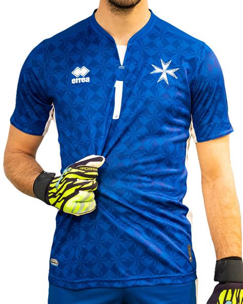 Malta Goalkeeper Shirt 2023 24 Blue Malta Football Merchandise Shop