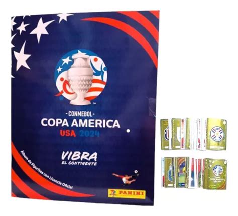 Álbum 100 Estampas Sin Repetir Copa América 2024 Panini Envío gratis