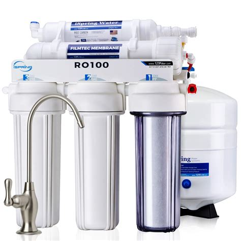 Buy ISpring RO100 Top Quality Under Sink 5 Stage Reverse Osmosis