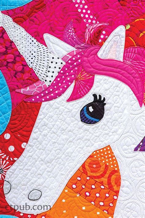 The Magical Unicorn Quilt Unicorn Quilt Quilt Patterns Applique Quilts