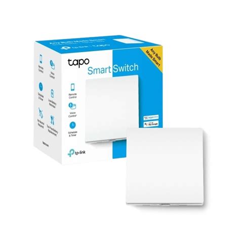 Interruptor De Luz Inteligente Tp Link Tapo S Wifi Dom Tica