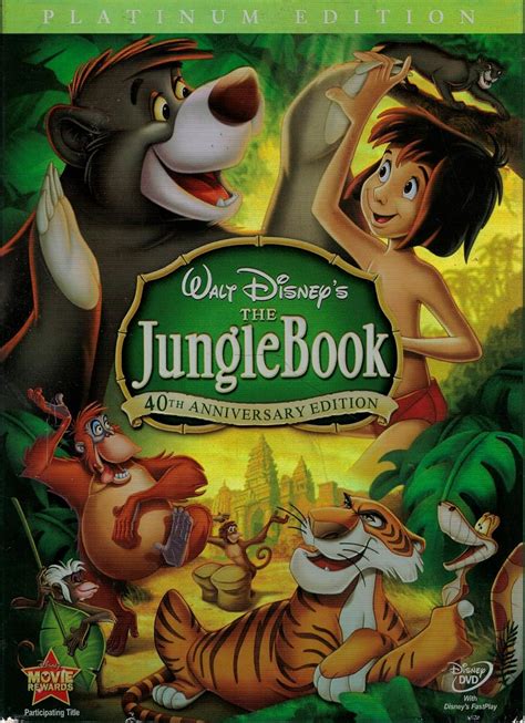 Amazon The Jungle Book Two Disc Th Anniversary Platinum Edition