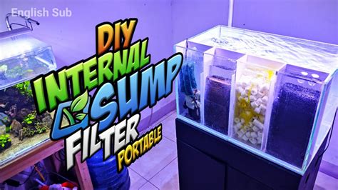 Membuat Internal Sump Filter Aquascape Aquarium YouTube