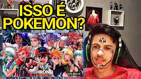 Campeões Pokémon CAMINHO DA VITÓRIA Chrono REACT YouTube