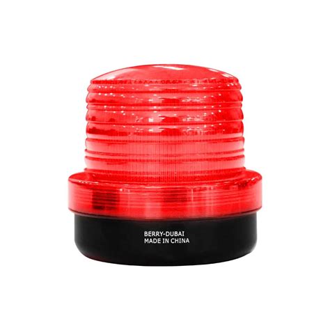 Rotating Warning Light V Red