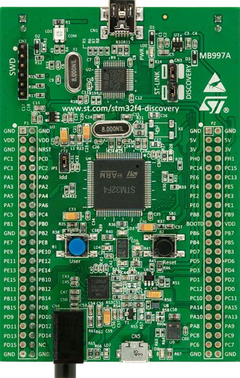 St Micro Usd Stm F Discovery Cortex M Development Kit