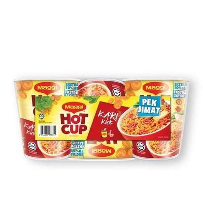 Maggi Hot Cup Curry X G Shopee Malaysia