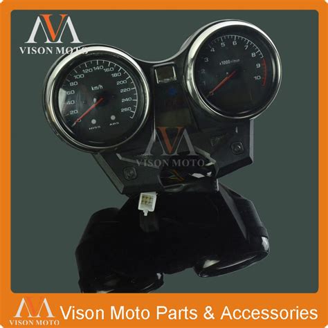 Motorcycle Speedometer Clock Instrument Gauges Odometer Tachometer For