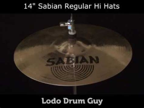 SOLD OUT 14 Sabian AA Regular Hi Hats YouTube