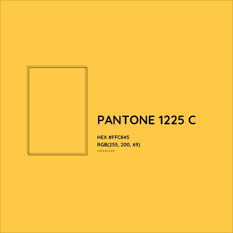 About PANTONE 1225 C Color Color Codes Similar Colors And Paints