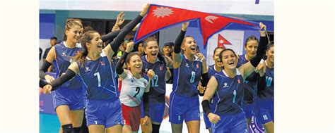 Nepal Facing India In Final Of Cava Womens Volleyball Today