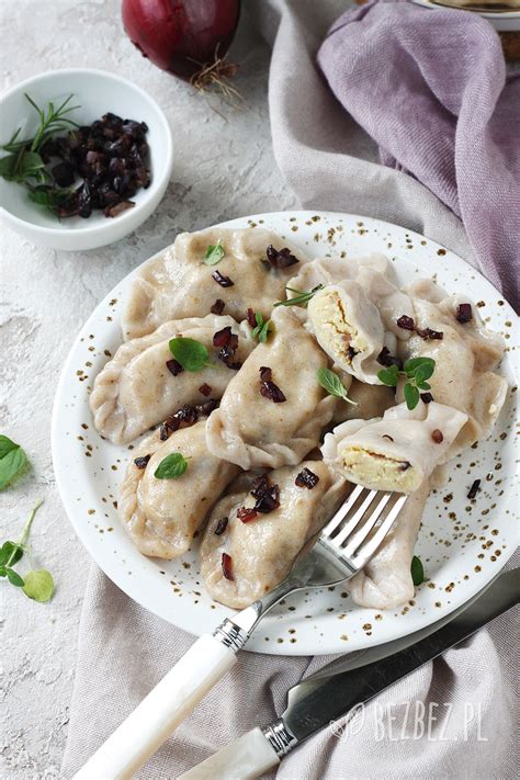 Bezglutenowe pierogi ruskie bez nabiału BezBez pl