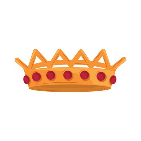 prince golden crown cartoon 10793482 Vector Art at Vecteezy