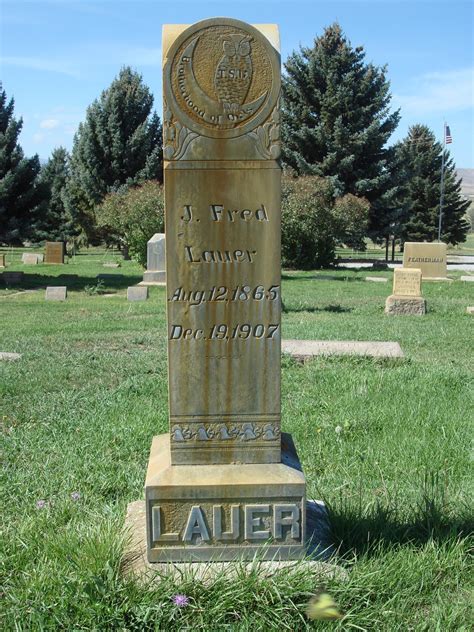 John Frederich Fred Lauer 1861 1907 Find A Grave Memorial