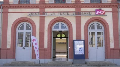 La Ferté Bernard après l incendie le hall de la gare renaît de ses