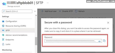 Enable Sftp Support For Azure Blob Storage Charbel Nemnom Mvp Mct