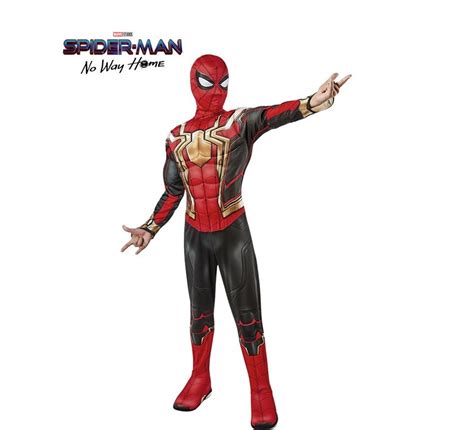 Disfraz de Iron Spider Deluxe de Spider Man No Way Home para niño