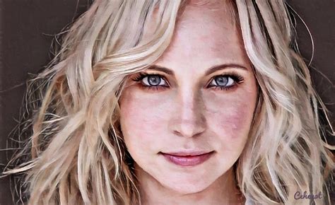 Candice Accola King Vampire Diaries Blonde By Cehenot Cehenot Caroline Hd Wallpaper Peakpx