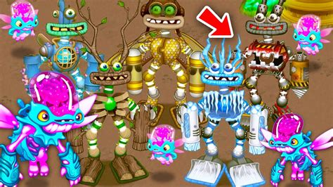 New Adult Plixie And All Wubbox Guess The Monsters Voice My Singing Monsters Adult Msm Part