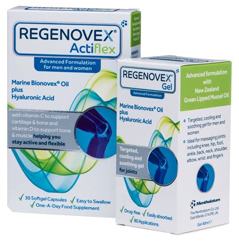 Win Regenovex Actiflex Capsules And Regenovex Gel Worth 35