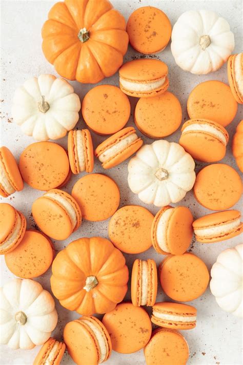 Pumpkin Spice Macarons Recipe Barley Sage Macaron Recipe Macaron