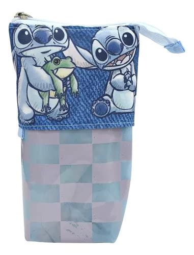 Estojo Stitch Disney Retr Til Em Tecido Para Bolsa Dac Parcelamento