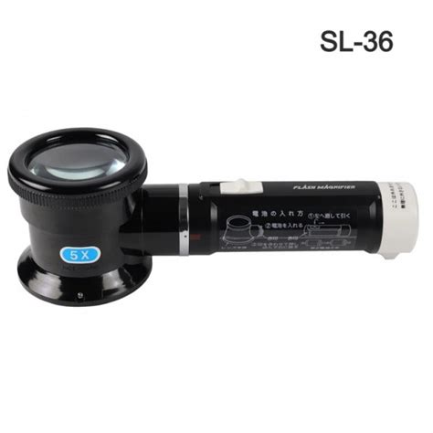 Engineer Sl Led Inspection Loupe X With Scale