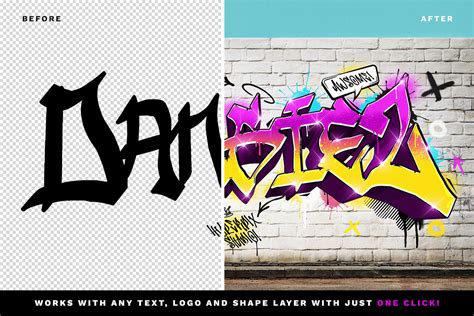 Graffiti Text Effect Vol1 Psd Style Hyperpix