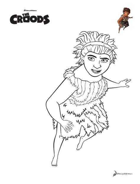 The Croods Coloring Pages