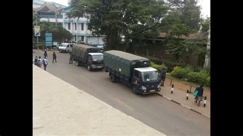 Heavy Police Deployment In Various Part Of Nairobi To Keep Watch During