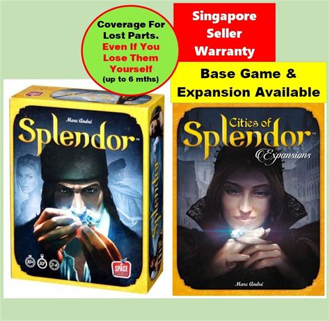 Splendor Splendor Cities Of Expansion Board Game Brand New Hobbies