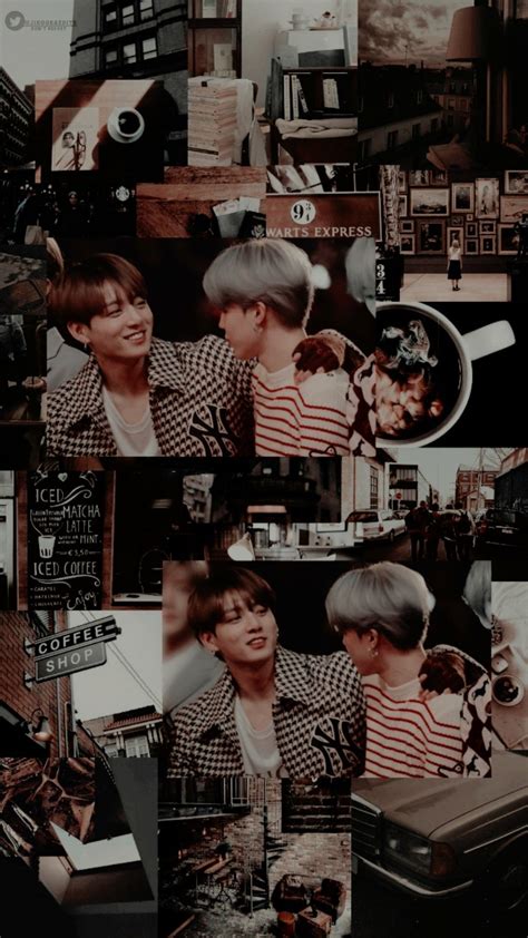 Jikook Aesthetic Wallpaper Credits To Twitterjikookaedits © Jimin