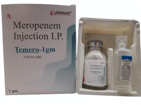 Meropenem 1gm Injection At Rs 180 Vial Meropenem Injection In Baddi